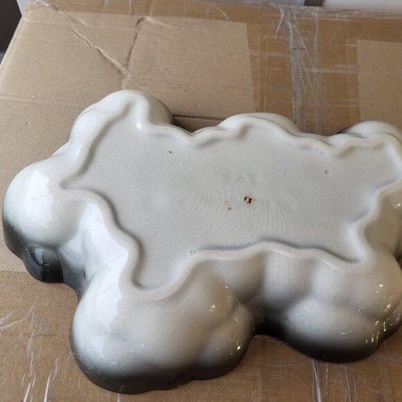 Vintage MCM California Potteries Free-Form Serving Dish 1950’s GUC "BIN E" - Picture 5 of 7